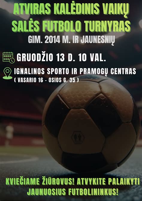 Vaikų futbolo turnyras Vilniuje