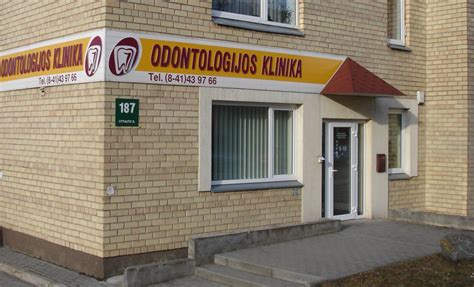 Šiuolaikinė odontologijos klinika Šiauliuose
