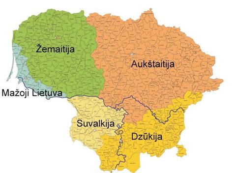 Lietuvos žemėlapis: Populiariausi ir rečiausi vardai pagal regionus