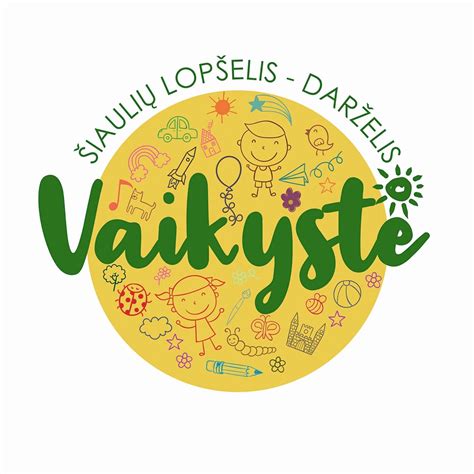 Šiaulių lopšelio-darželio „Vaikystė“ logotipas
