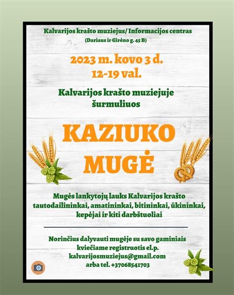 Kaziuko mugė Šiaulių lopšelyje-darželyje