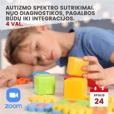 Autizmo diagnostikos proceso schema