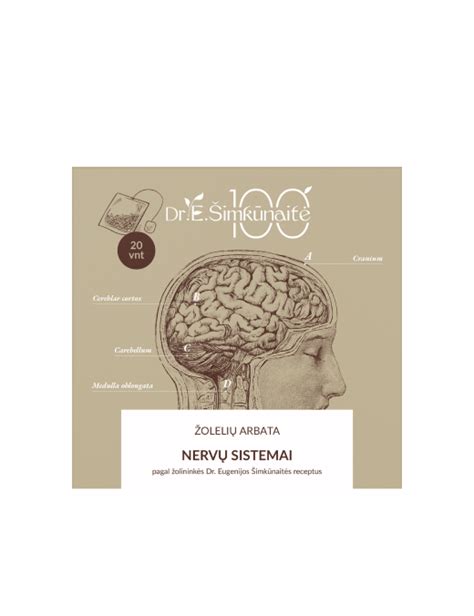 sudėtinės dalys arbatos nervų sistemai