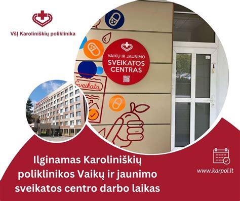 Karoliniškių poliklinikos pastatas ir aplinka