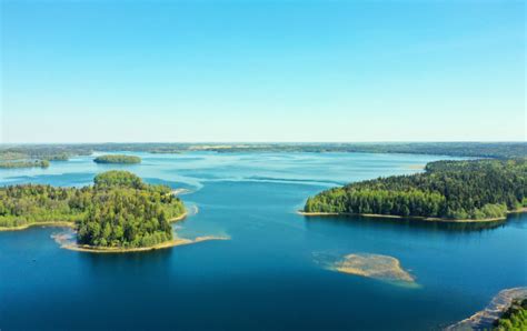 Plinkšių ežero ir parko apylinkių panorama