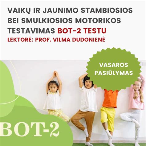Vaikų smulkiosios ir stambiosios motorikos lavinimas