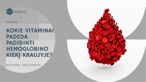 hemoglobino funkcijos kraujyje schema