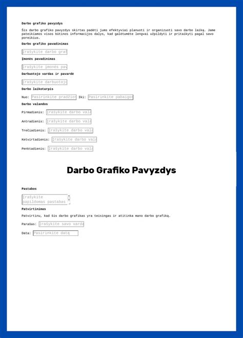 sveiko miego grafiko pavyzdys