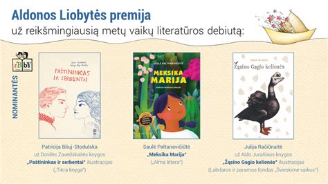 vaikų knygų apdovanojimų ceremonija