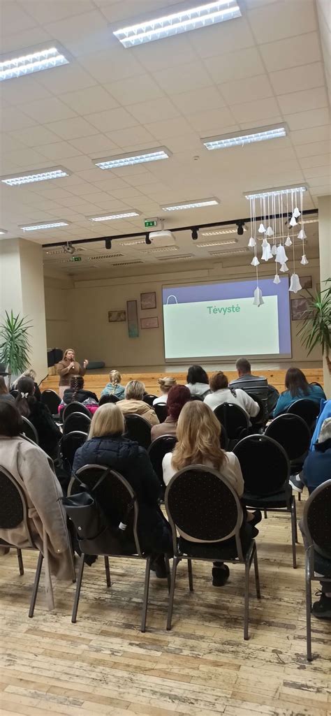Tėvų susitikimas su pedagogais