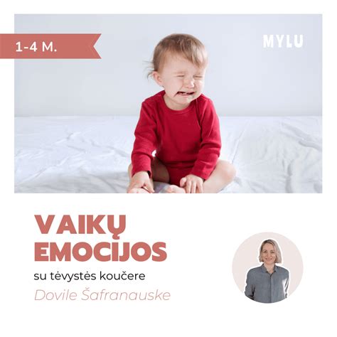 vaiko emocinis vystymasis