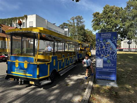 Druskininkų traukinukas su šeima