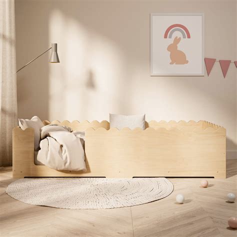 Montessori lova vaikų kambaryje