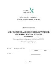 Pieno alergijos ir laktozės netoleravimo palyginimas