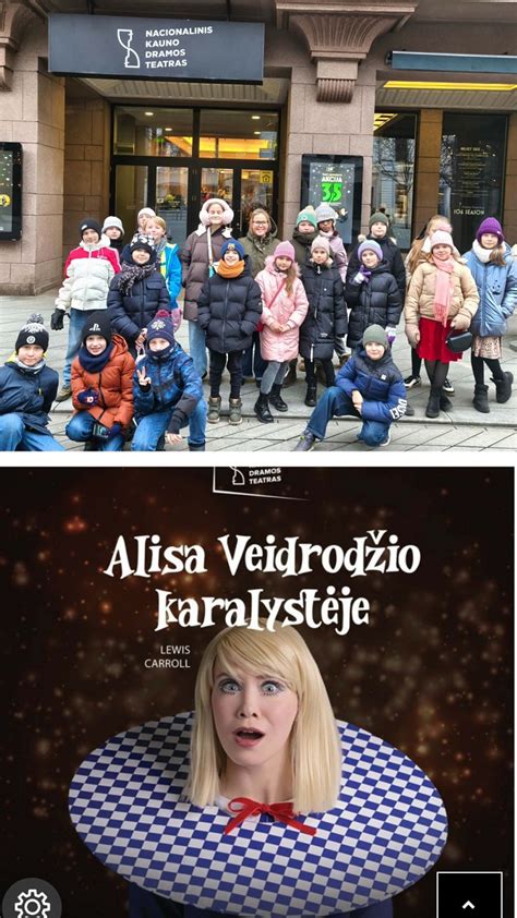 vaikai teatro fojė