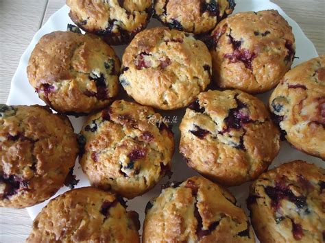 Sveikuoliški keksiukai su uogomis