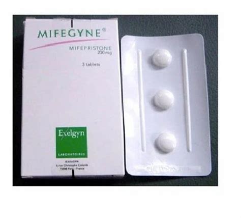 Mifegyne vartojimo schema