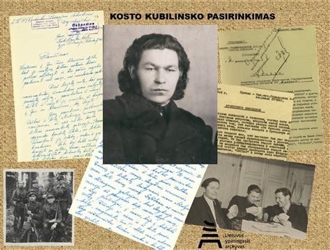 Kosto Kubilinsko portretas jaunystėje