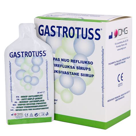 Gastrotuss produkto pakuotė