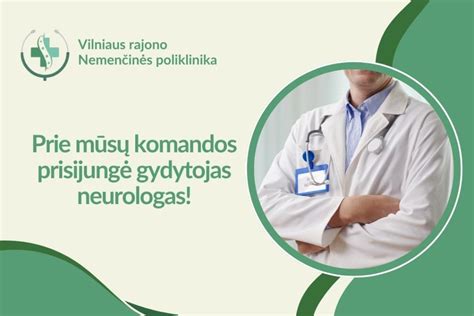 Gydytojas neurologas atlieka tyrimą