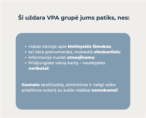 Informacija apie vaiko priežiūros išmokas ir terminus