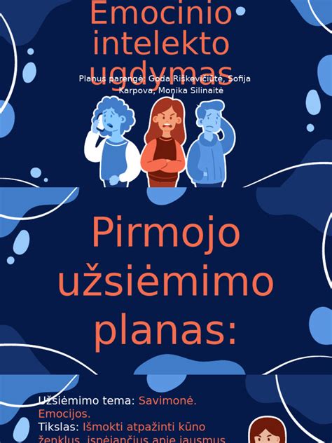 emocinio intelekto ugdymas vaikystėje