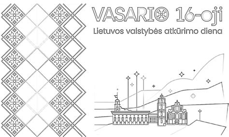 Vaikų piešiniai su Lietuvos valstybės simboliais