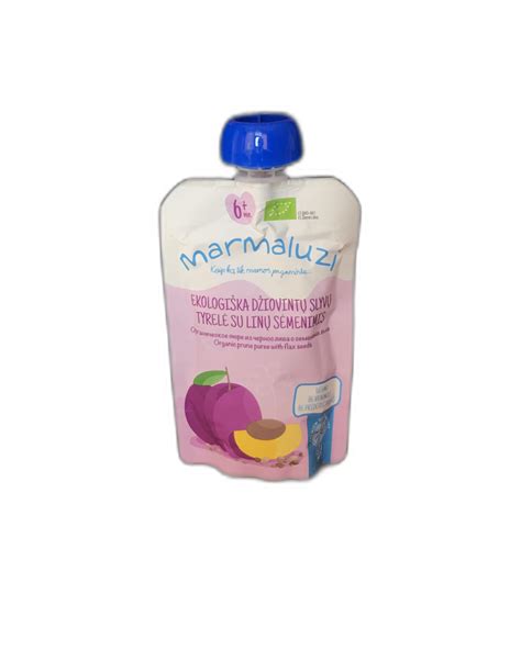 Slyvų tyrė kūdikiui