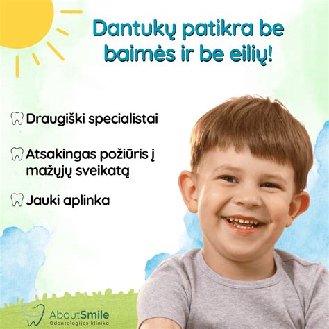 vaiko burnos ertmės apžiūra pas odontologą