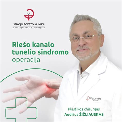 schema riešo kanalo sindromo anatomijos