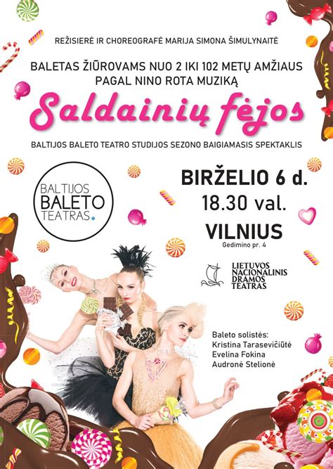 saldainių fėjos baleto scena