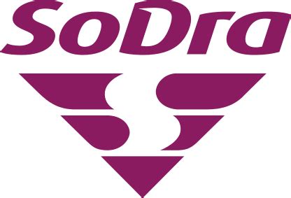 Sodros logotipas ir internetinis puslapis