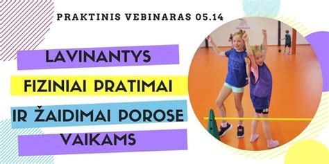 gimnastikos pratimai vaikams
