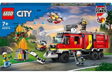 LEGO City ugniagesių kateris veiksme