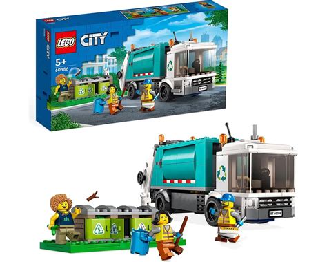 LEGO City šiukšlių perdirbimo sunkvežimis