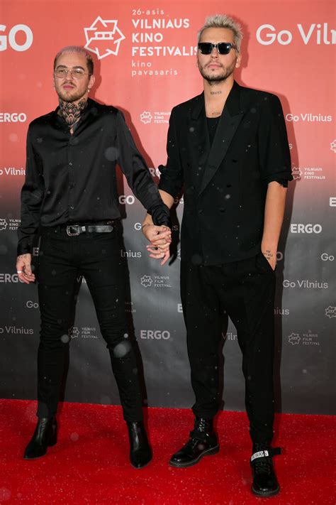 Lukas Gricius ir Naglis Bierancas su augintiniu