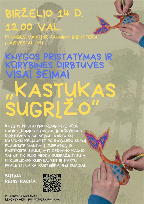 vaikų knygos pristatymas šeimai