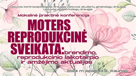 Moters sveikatos koncepcija ir reprodukcinė sistema