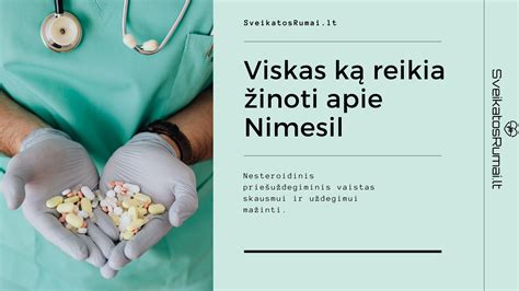 vaistų sąveika ir atsargumo priemonės