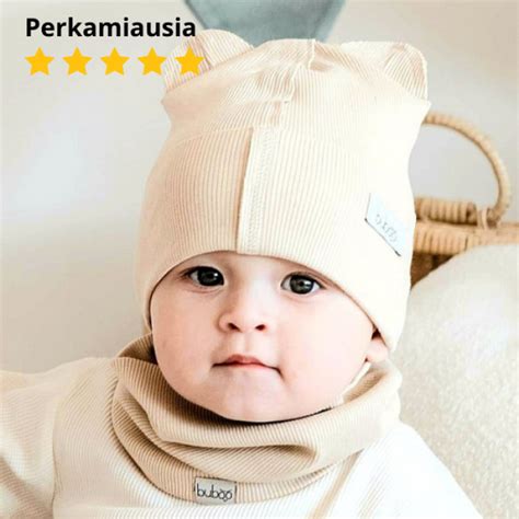 Vaikiška kepurė su meškučio ausytėmis
