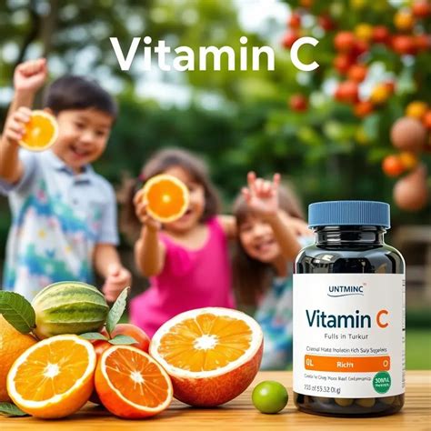 Vitamino C šaltiniai vaikams