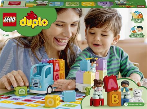 Lego Duplo abėcėlės sunkvežimis su raidėmis