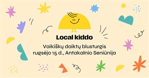 vaikiškų daiktų pasirinkimas