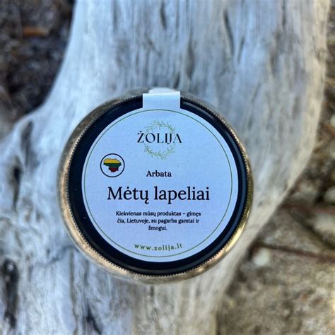 Mėtų arbatos lapeliai