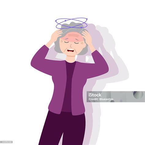 woman falling down due to dizziness