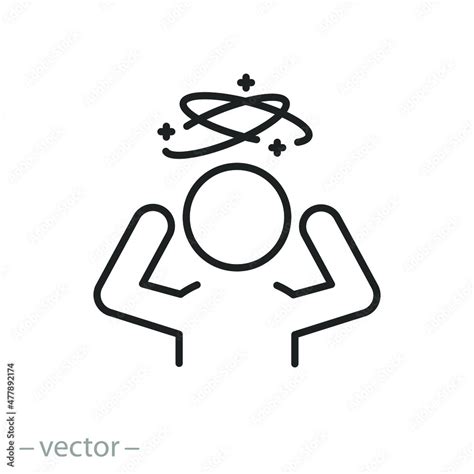dizzy person graphic