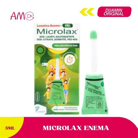 Microlax naudojimo schema vaikams