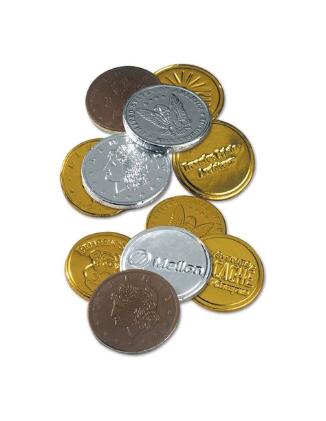 Kalėdinės šokoladinės monetos ir medalionai