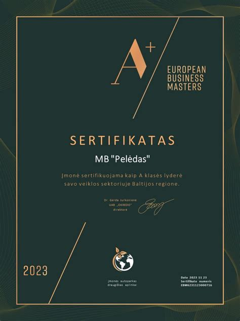 vaikų akinių sertifikatas