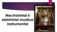 Vaikiška muzika ir instrumentai